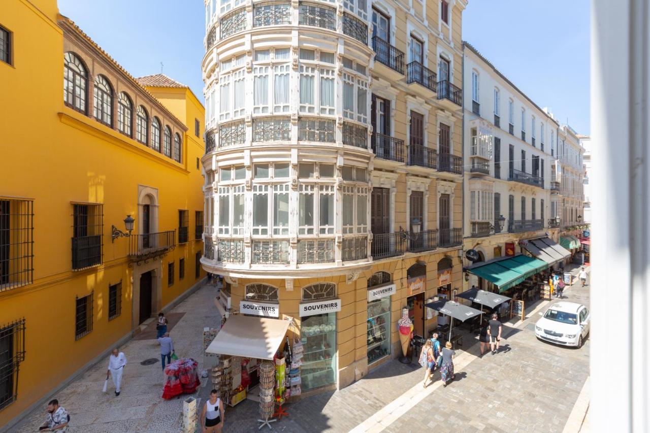 Luminoso Apartamento De Dos Habitaciones Con Vistas A Las Catedral マラガ エクステリア 写真