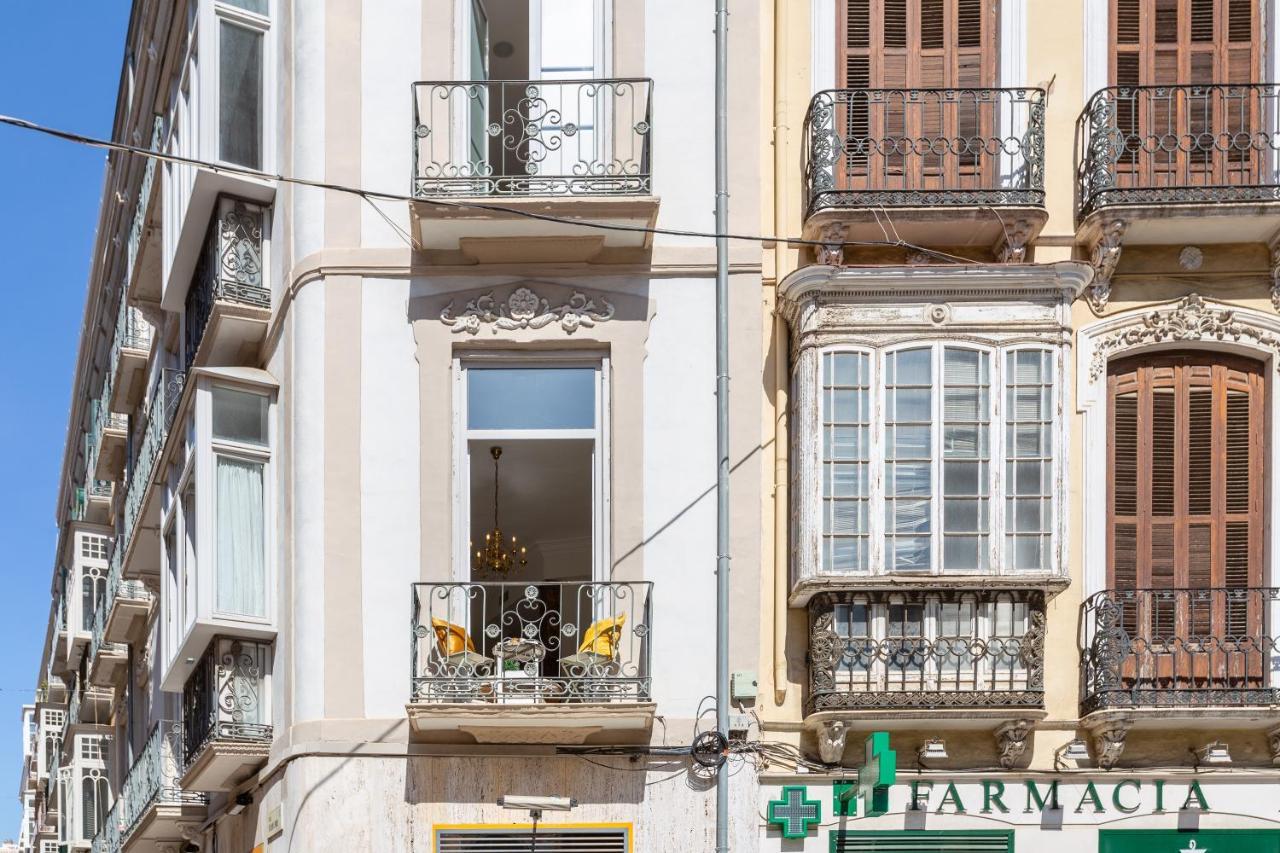 Luminoso Apartamento De Dos Habitaciones Con Vistas A Las Catedral マラガ エクステリア 写真
