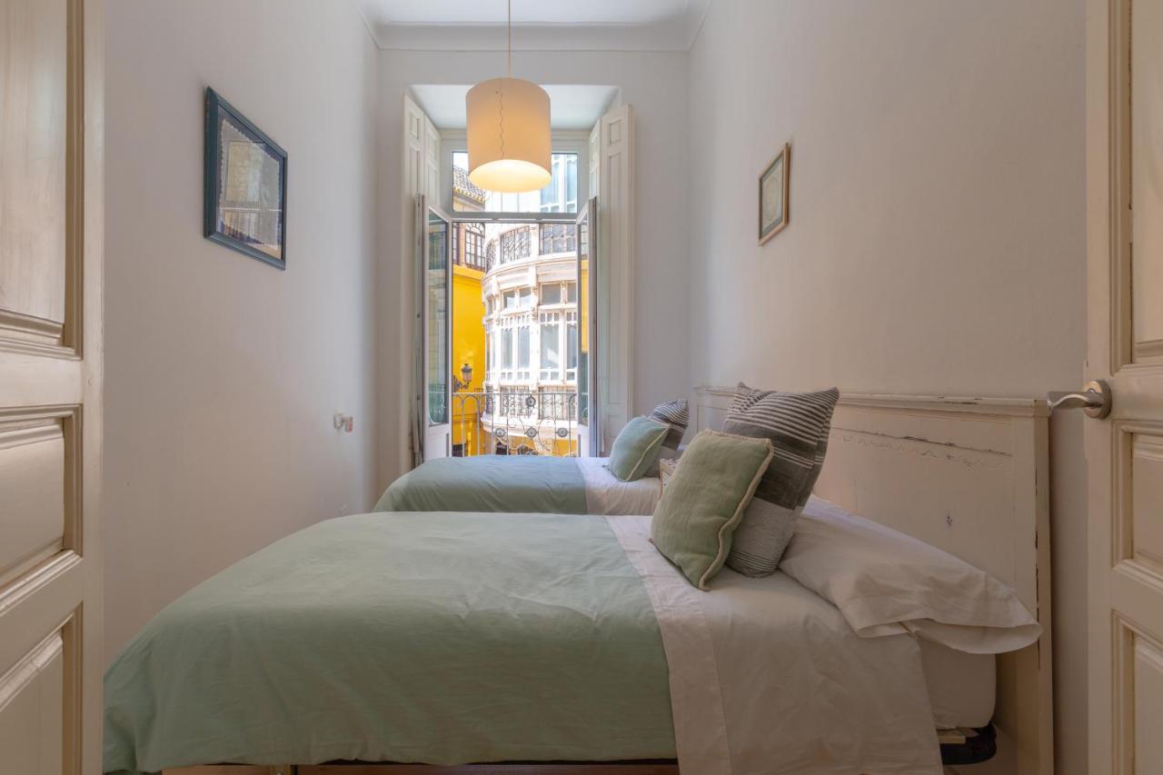 Luminoso Apartamento De Dos Habitaciones Con Vistas A Las Catedral マラガ エクステリア 写真