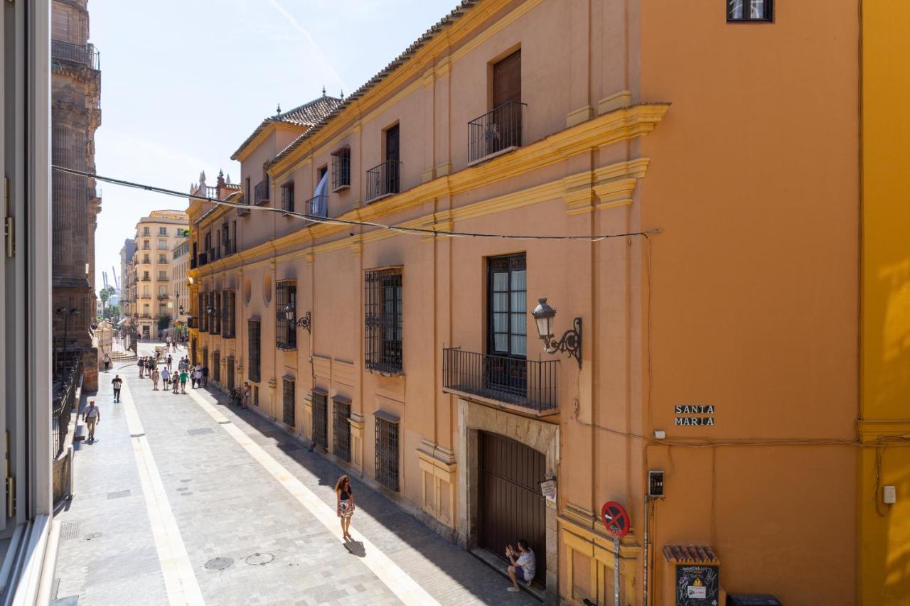 Luminoso Apartamento De Dos Habitaciones Con Vistas A Las Catedral マラガ エクステリア 写真