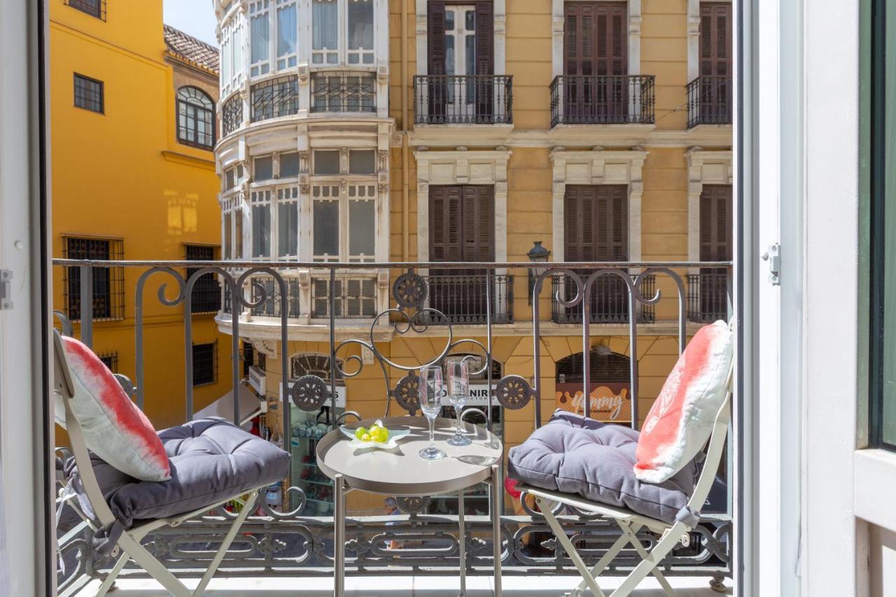 Luminoso Apartamento De Dos Habitaciones Con Vistas A Las Catedral マラガ エクステリア 写真